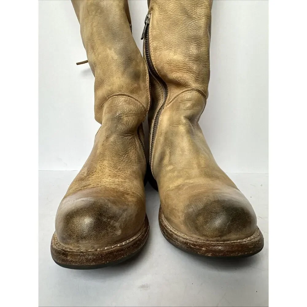 Bed Stu Leather Knee-high Riding Boots Size 6.5 - Picture 3 of 10